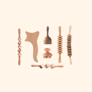 Kit Maderotherapie 6 Pieces 1 Rouleau Cubes Offert 2