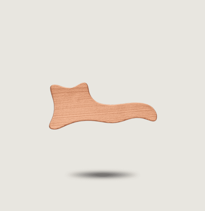 El tablero de modelado de la maderoterapia