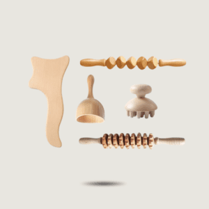 Kit madérothérapie 5 pièces (L'essentiel pour le corps)