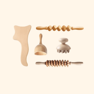 Kit madérothérapie 5 pièces (L'essentiel pour le corps)