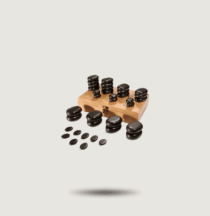 Coffret Pierres Chaudes Massage 36 Pieces