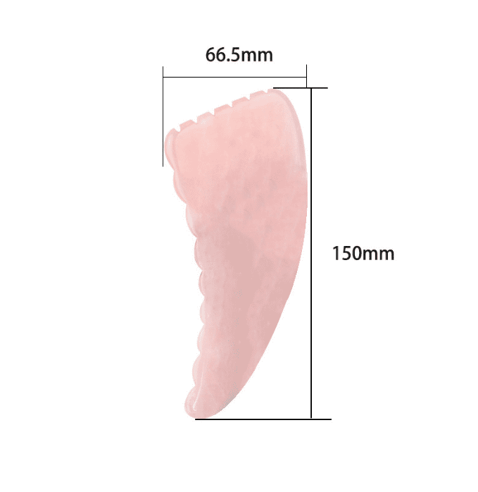 Gua Sha Corps Quartz Rose : Rituel de Massage 4 Gua Sha Corps amincissant Quartz Rose