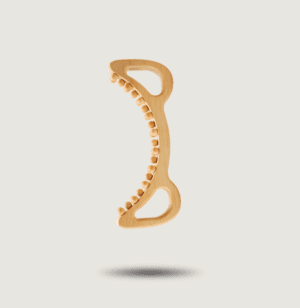 Masseur anti cellulite manuel en bois demi lune