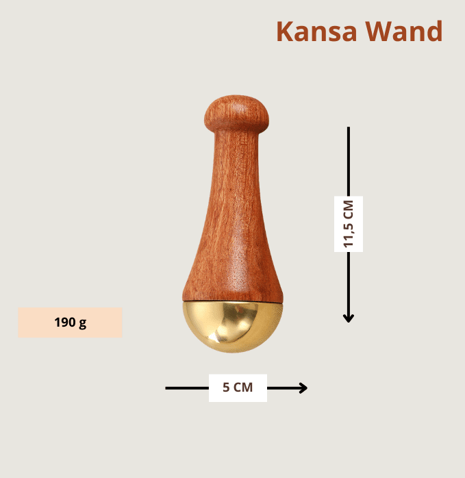 kansa wand - Baguette kansa - baguette ayurvédique