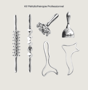 photo du Kit métalothérapie avec ses 6 outils