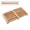 Masseur Pied Bois Grand Format 27 Cm X 17 Cm