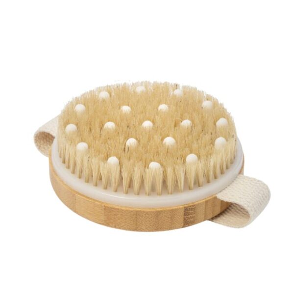 Brosse De Massage Anti Cellulite En Bois Et Fibres Naturelles 3