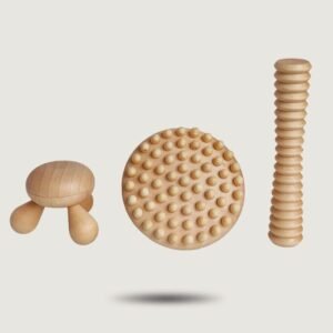 Coffret de Massage Bois Naturel : kit complet Coffret de Massage Bois Naturel : kit complet