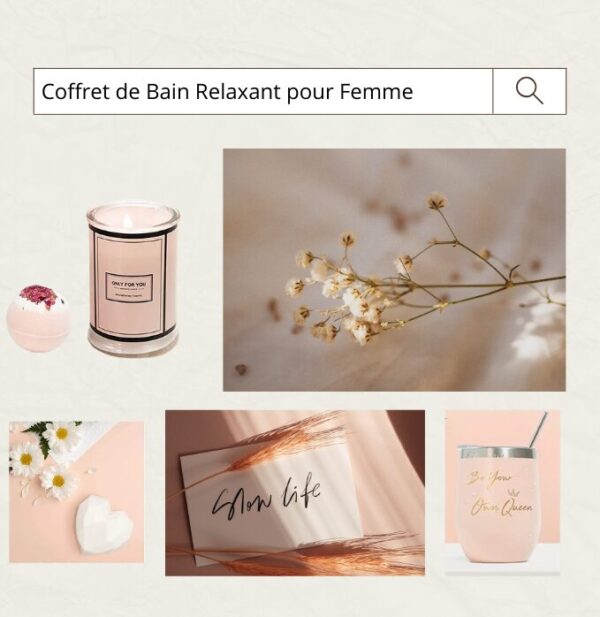 Coffret de Bain Relaxant pour Femme - Détente et Bien-Être