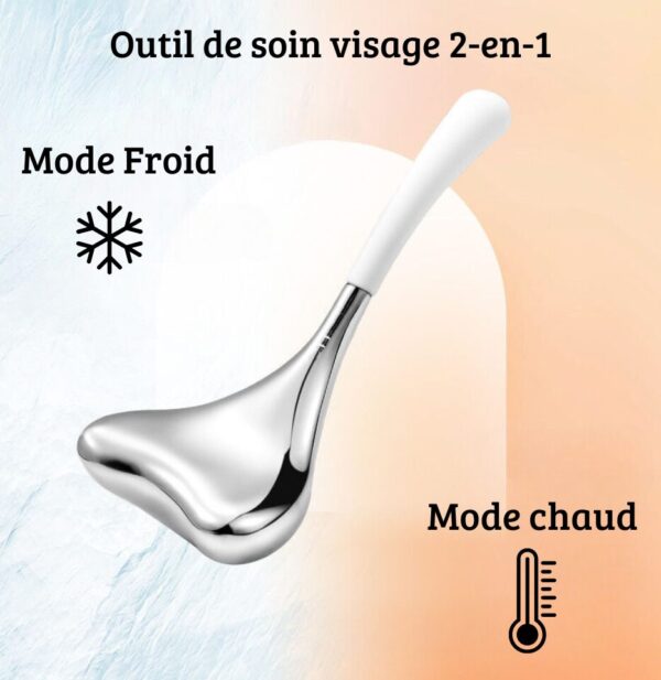 Cryo Spoons - L’Outil 2-en-1 Froid & Chaud pour une Peau Éclatante ❄️✨