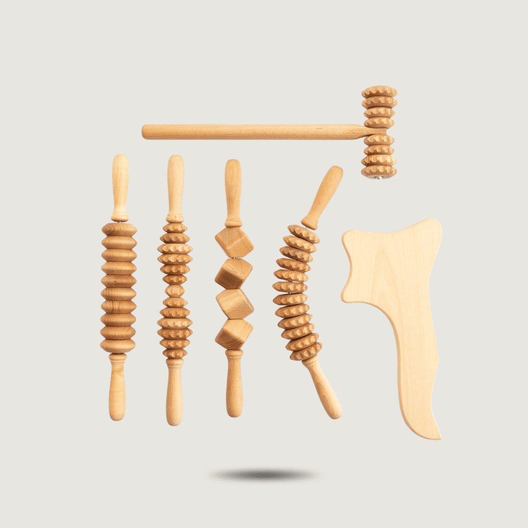 kit madérothérapie 6 pièces bois de hêtre guide PDF offert