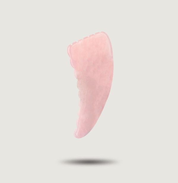 Gua Sha Corps amincissant Quartz Rose