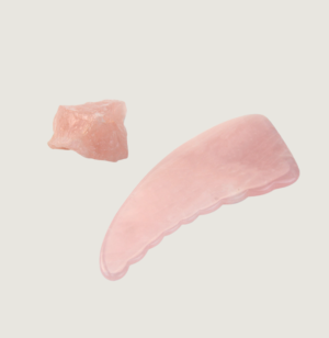 Gua Sha Corps amincissant Quartz Rose