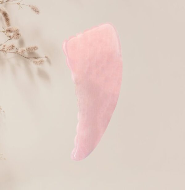 Gua Sha Corps amincissant Quartz Rose
