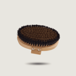 Brosse brossage à sec Photo de la brosse pour cellulite que l'on peut voir distinctement