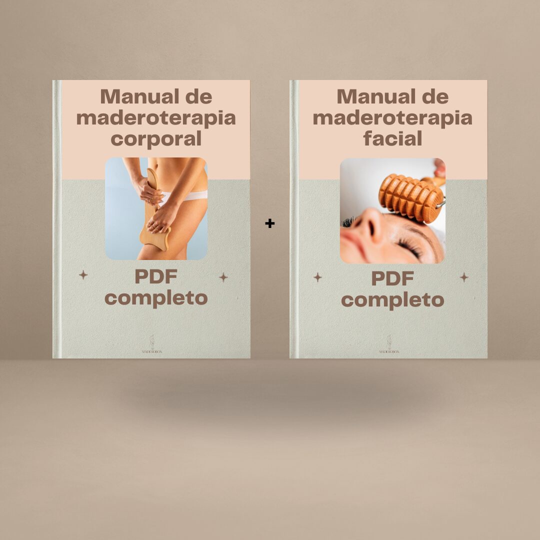 Paquete de guías de entrenamiento facial y corporal Maderoterapia