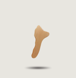 serrated wooden massage board
