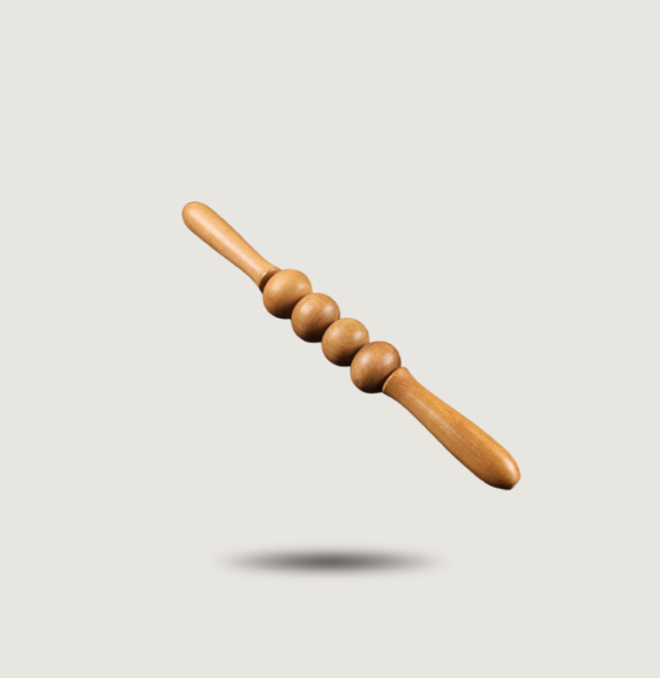 Rouleau de Massage en Bois Sphérique