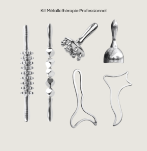 photo du Kit métalothérapie avec ses 6 outils