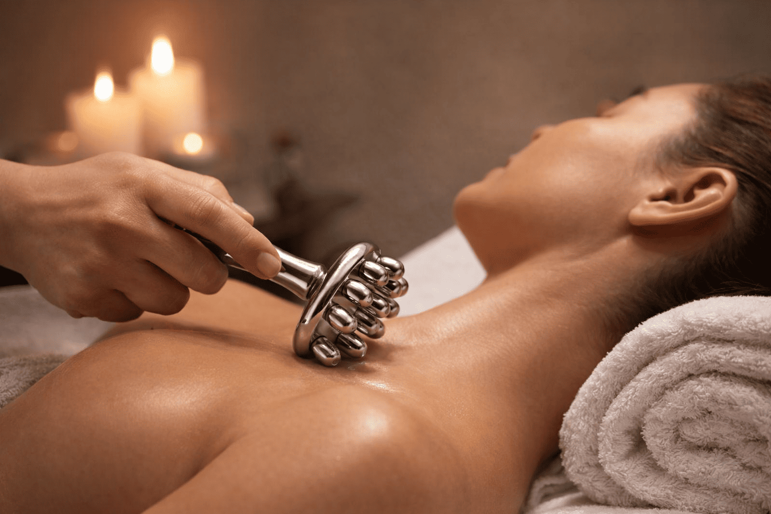 photo d'une séance de metalotherapie