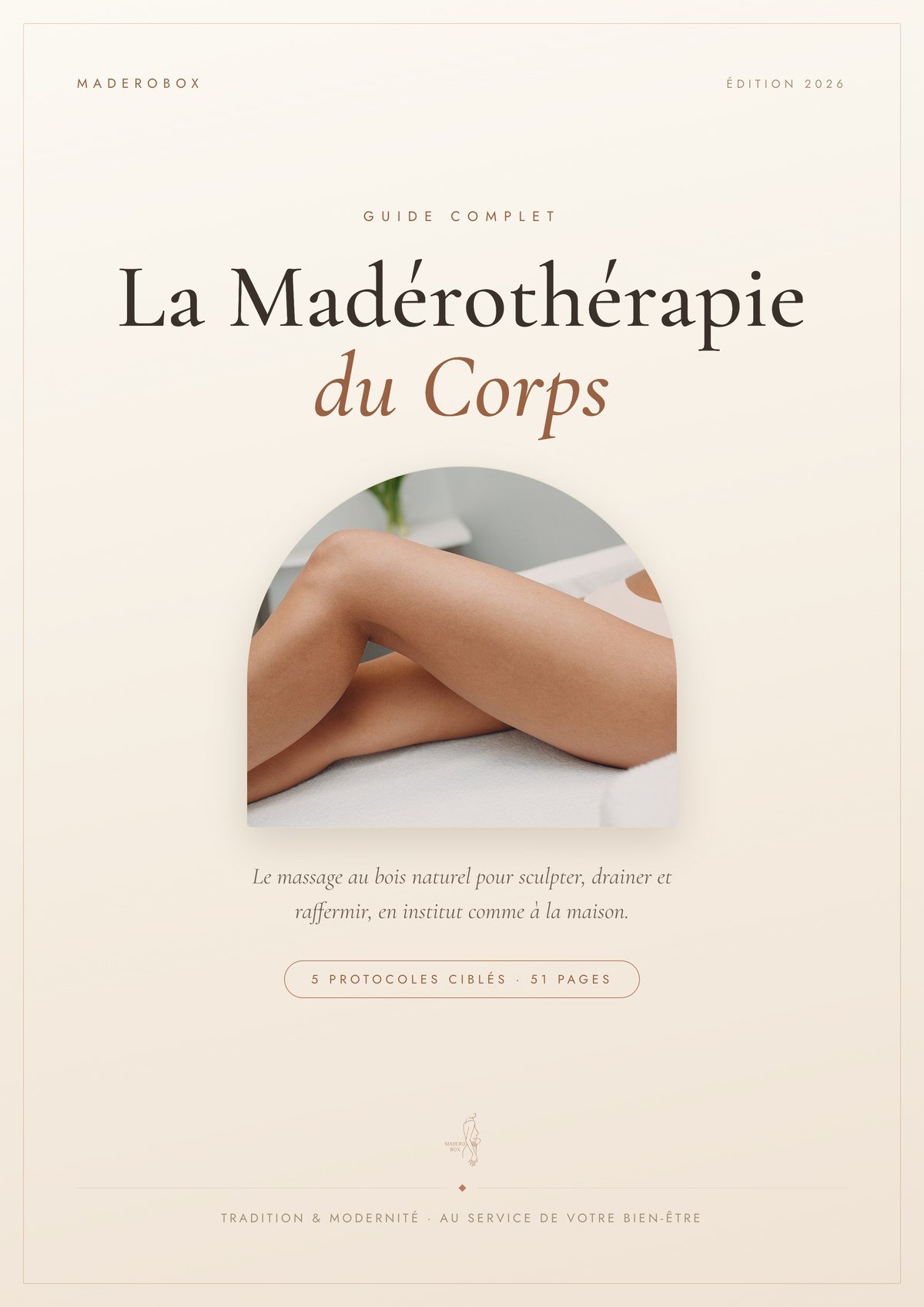 couverture guide madérothérapie du corps édition 2026, 51 pages et 5 protocoles ciblés