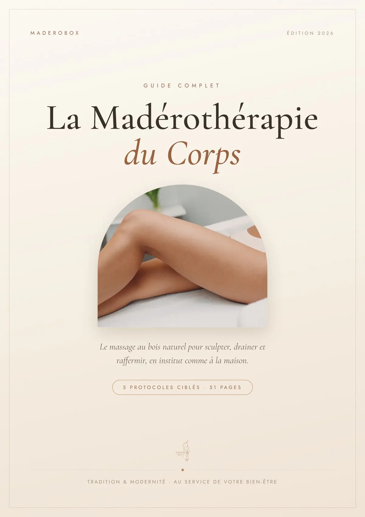 couverture guide madérothérapie du corps édition 2026, 51 pages et 5 protocoles ciblés