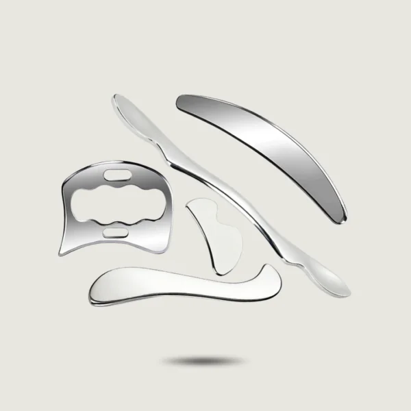 photo montrant les outils pour un massage fascia