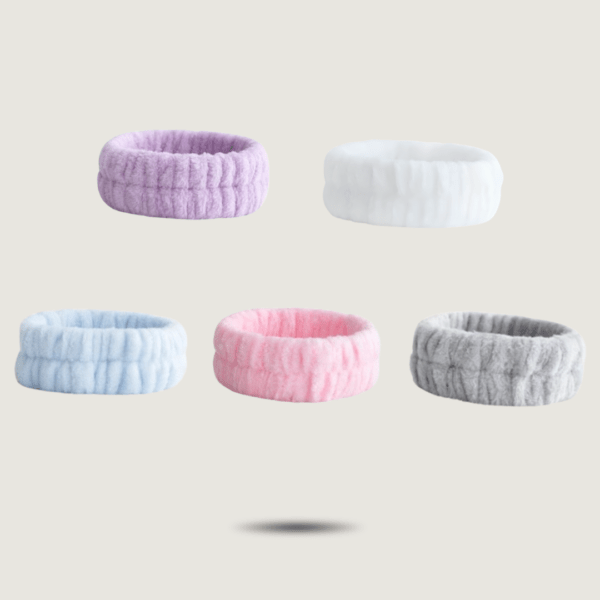 bracelet absorbant éponge visage lot de 2