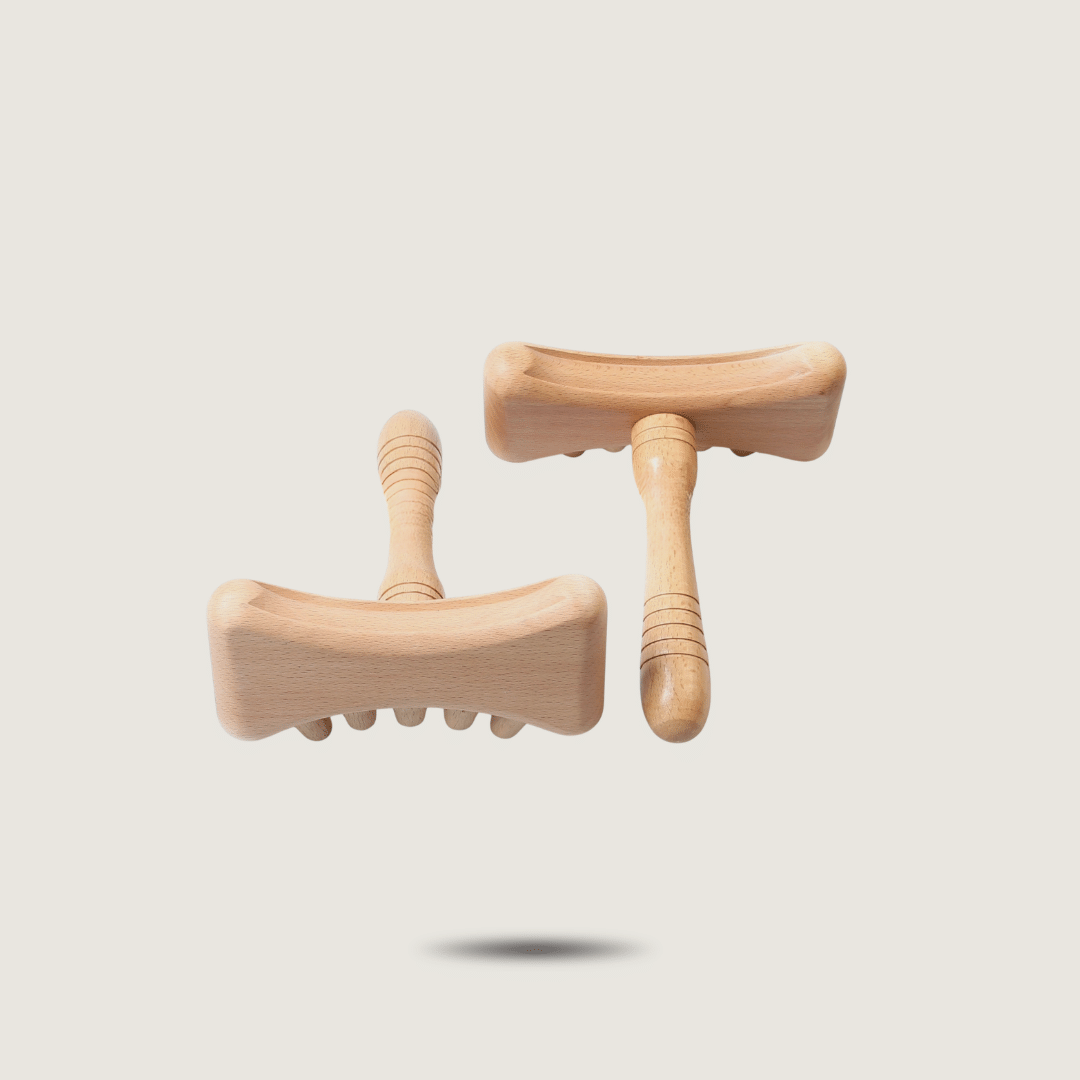 Marteau de Madérothérapie en Bois – Accessoire de Massage Manuel à 5 Picots 4 accessoire massage manuel tête à picots